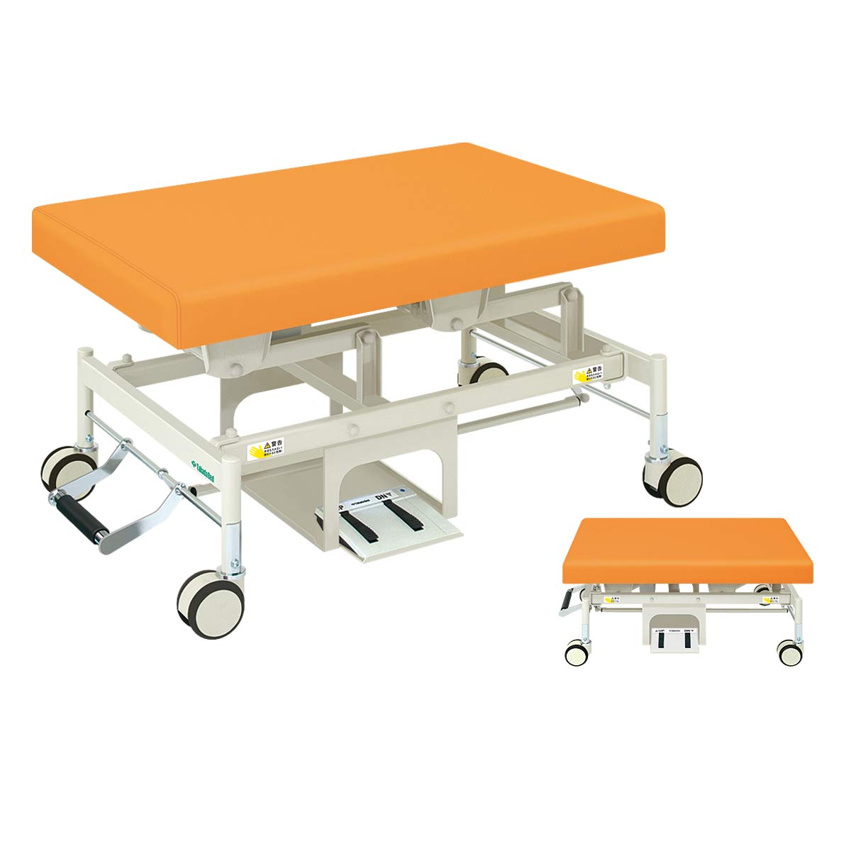 高田電動ベッドレザーライトブラウン180×70×45〜83 おまけあり 高田